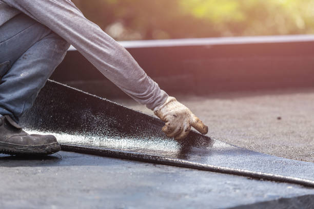 Professional Crawl Space Encapsulation technician working in Plymouth, PA